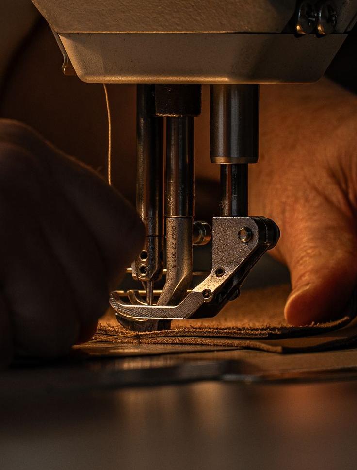 Leather craftsmanship at Economic Group